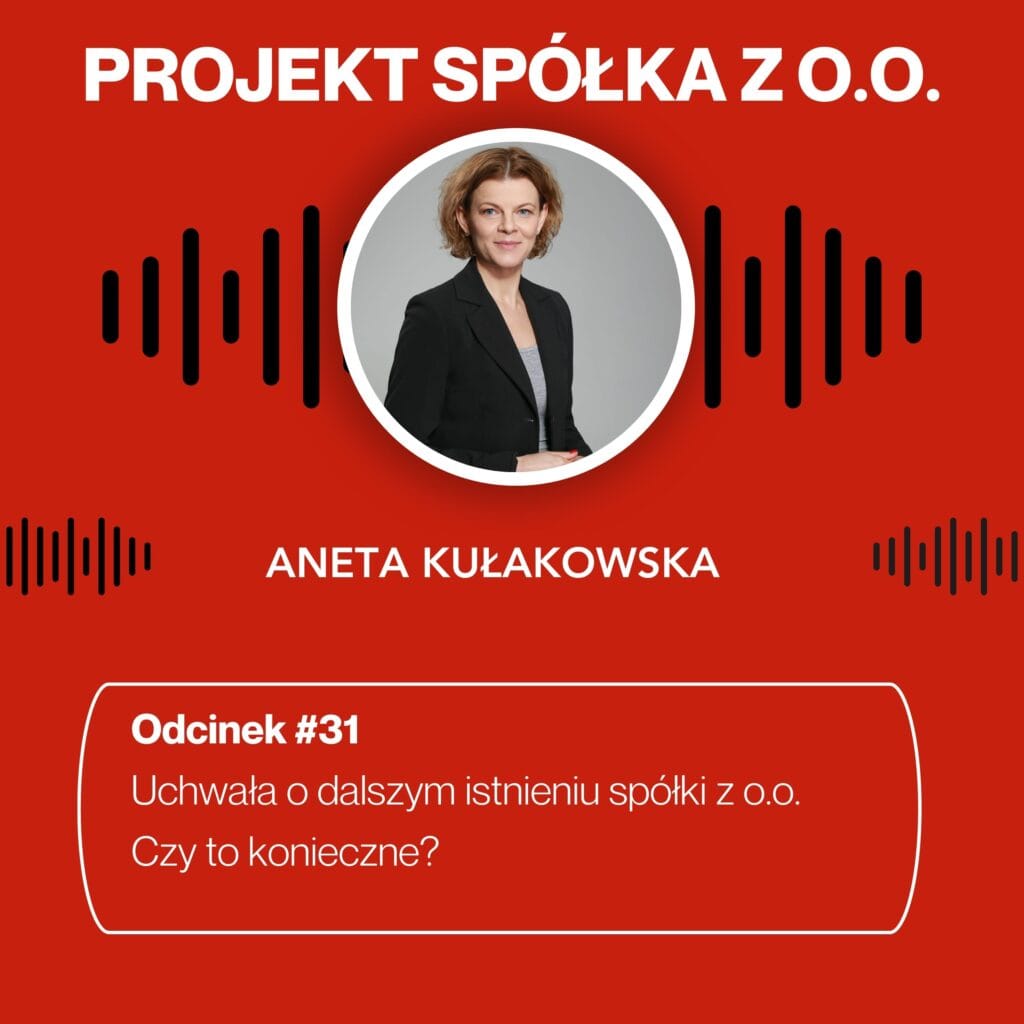 Uchwała o dalszym istnieniu spółki z o.o. Czy to konieczne?